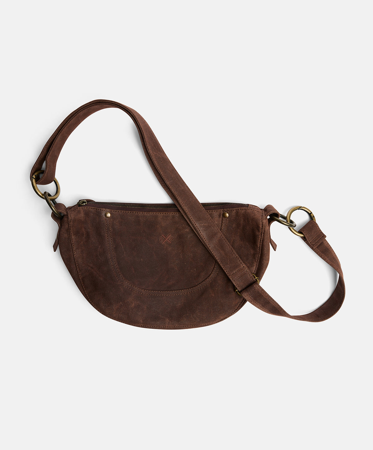 Slow Road Round Shoulder Bag | Cocoa Brown | 33*33cm - PRE SALE