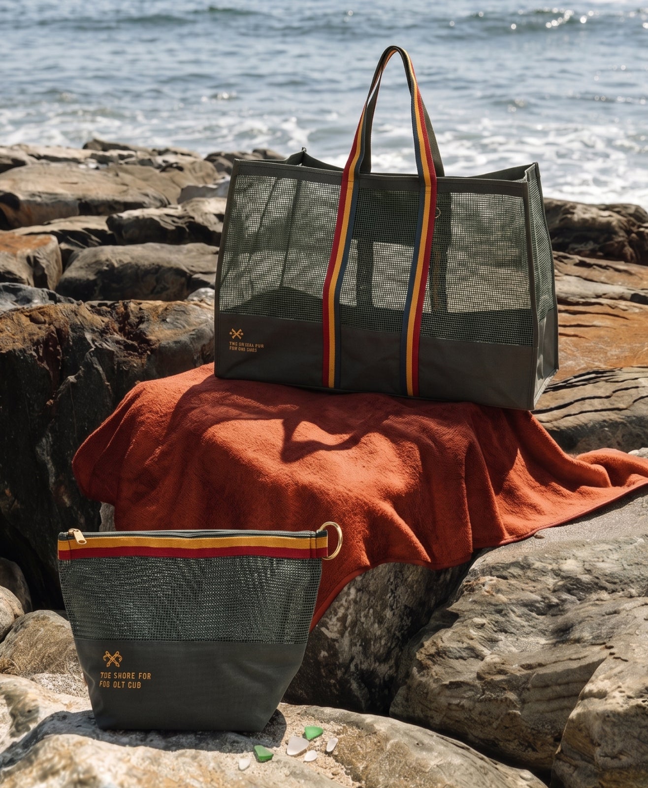 High Tide Plunge Pouch Bag | Duffel Green | 35*25*15cm