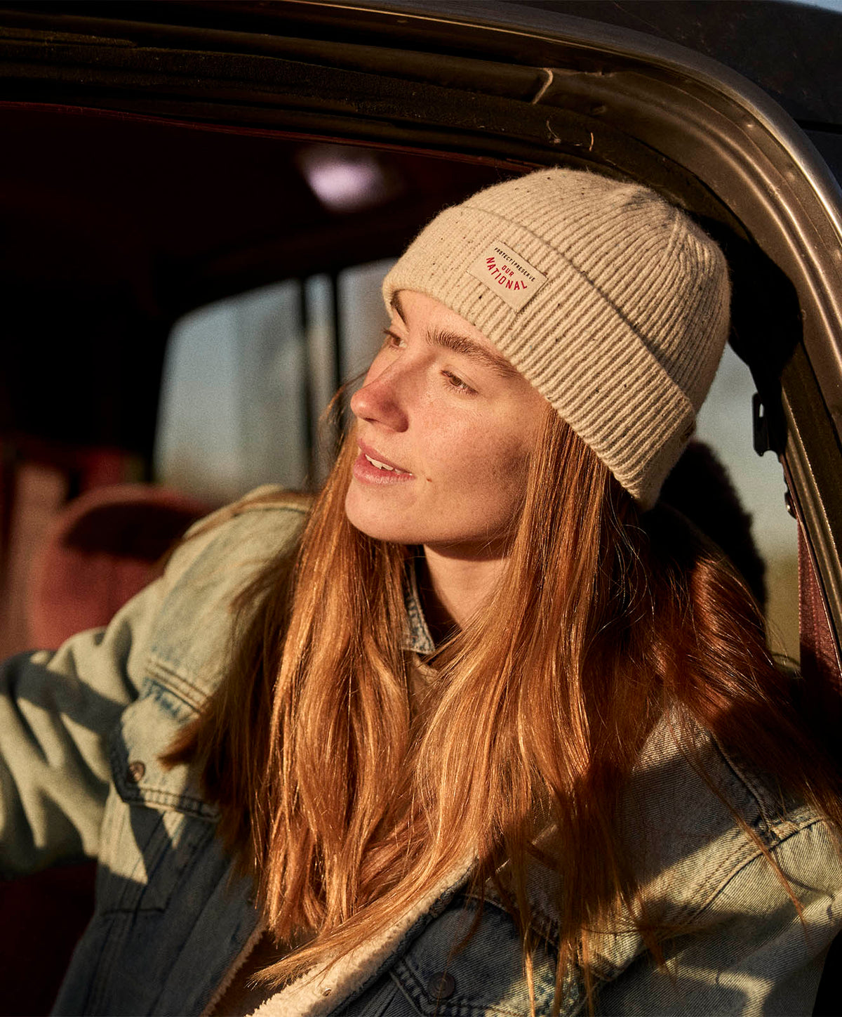 Merino Wool Beanie I Natural