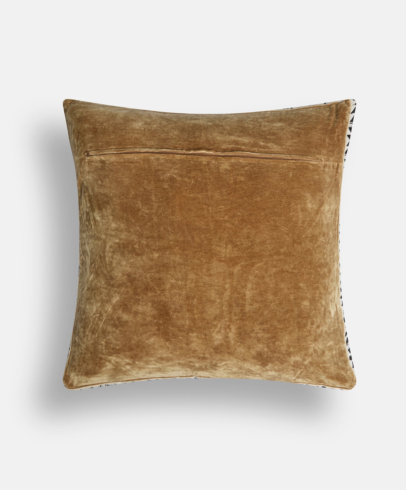 Moonstone Velvet Cushion | Toffee