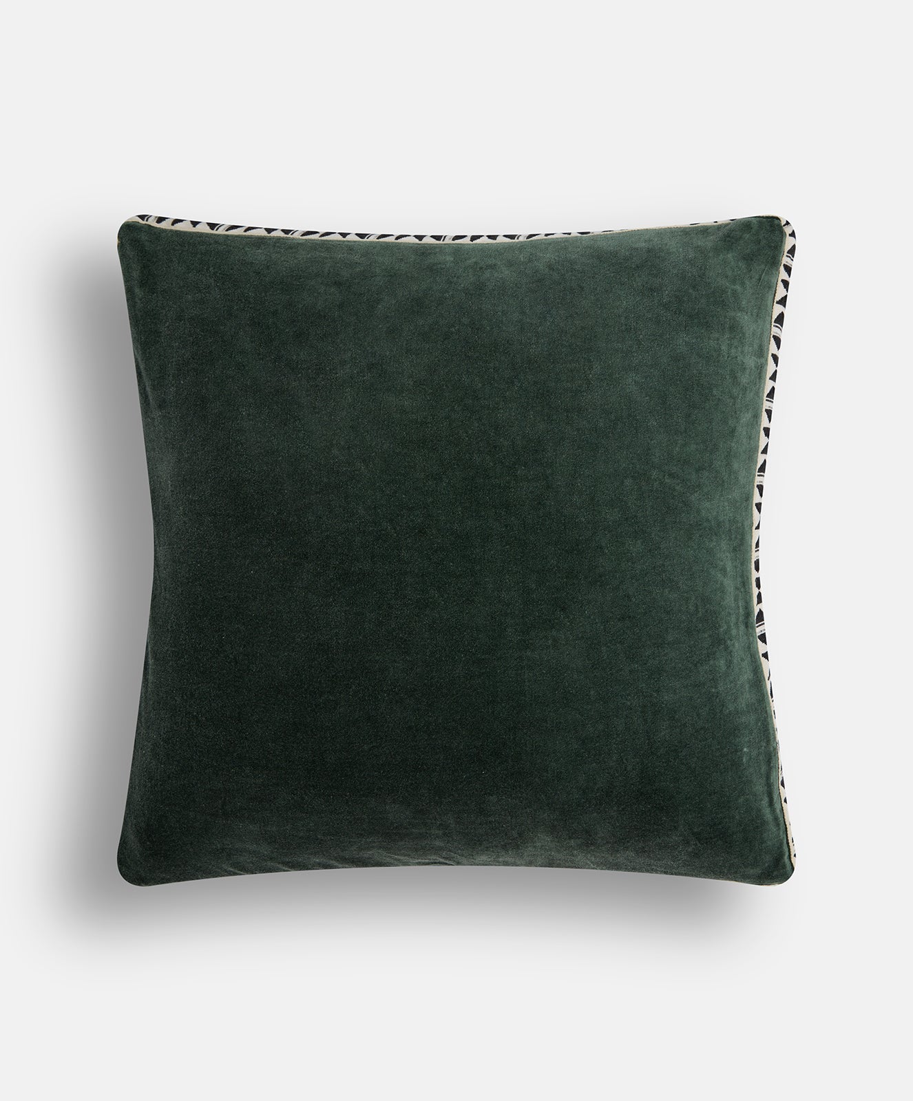Moonstone Velvet Cushion | Green