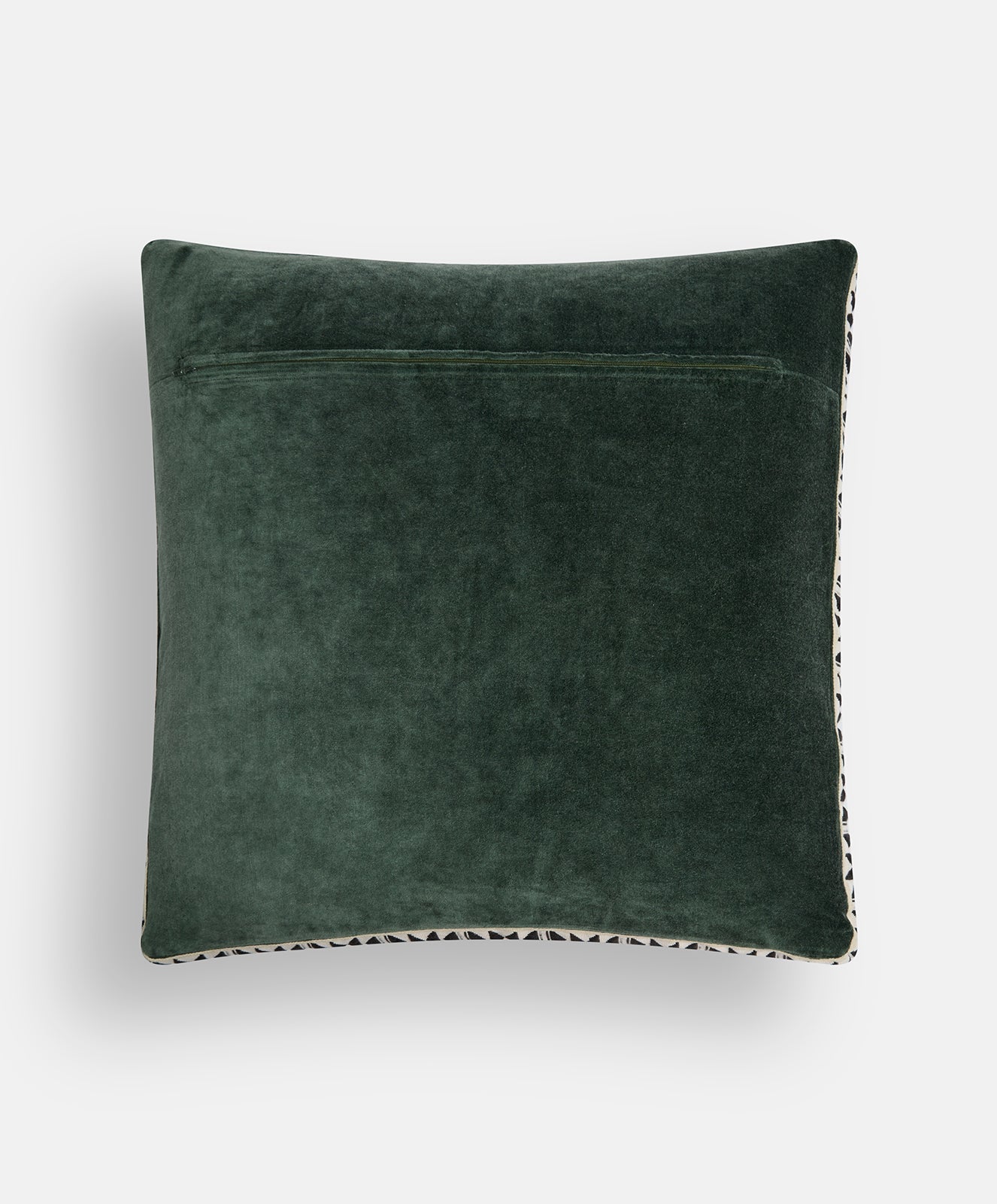 Moonstone Velvet Cushion | Green