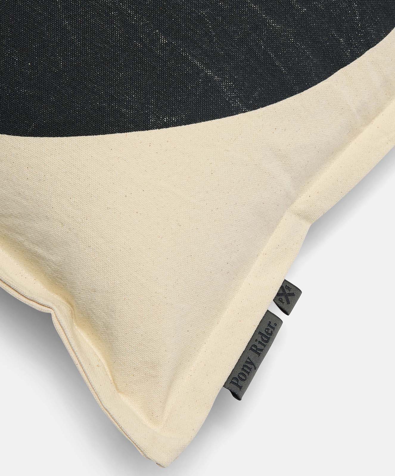 Moonwise Cushion Cover  | Stone Black | 55x55