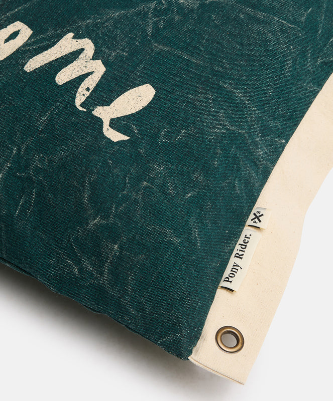 Camp Awesome Cushion X Banner | Duffle Green