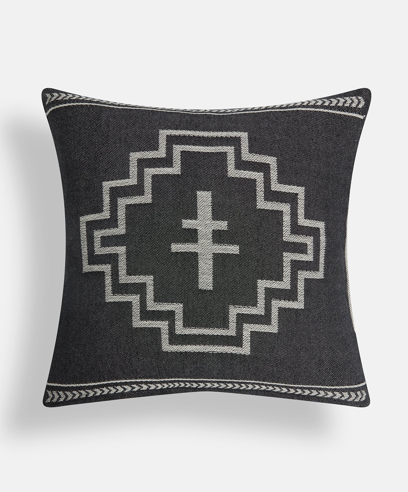 Tree Totem Cushion Cover | Black