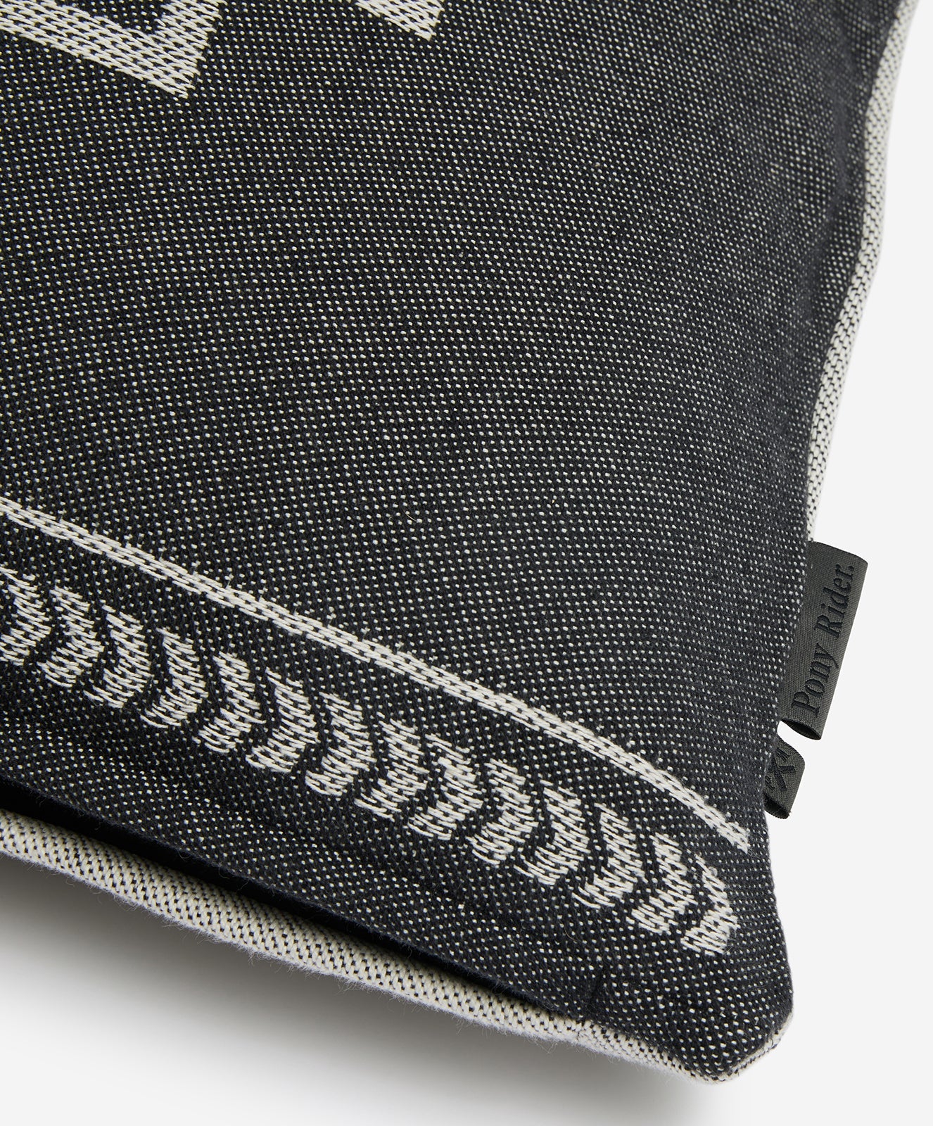 Tree Totem Cushion Cover | Black