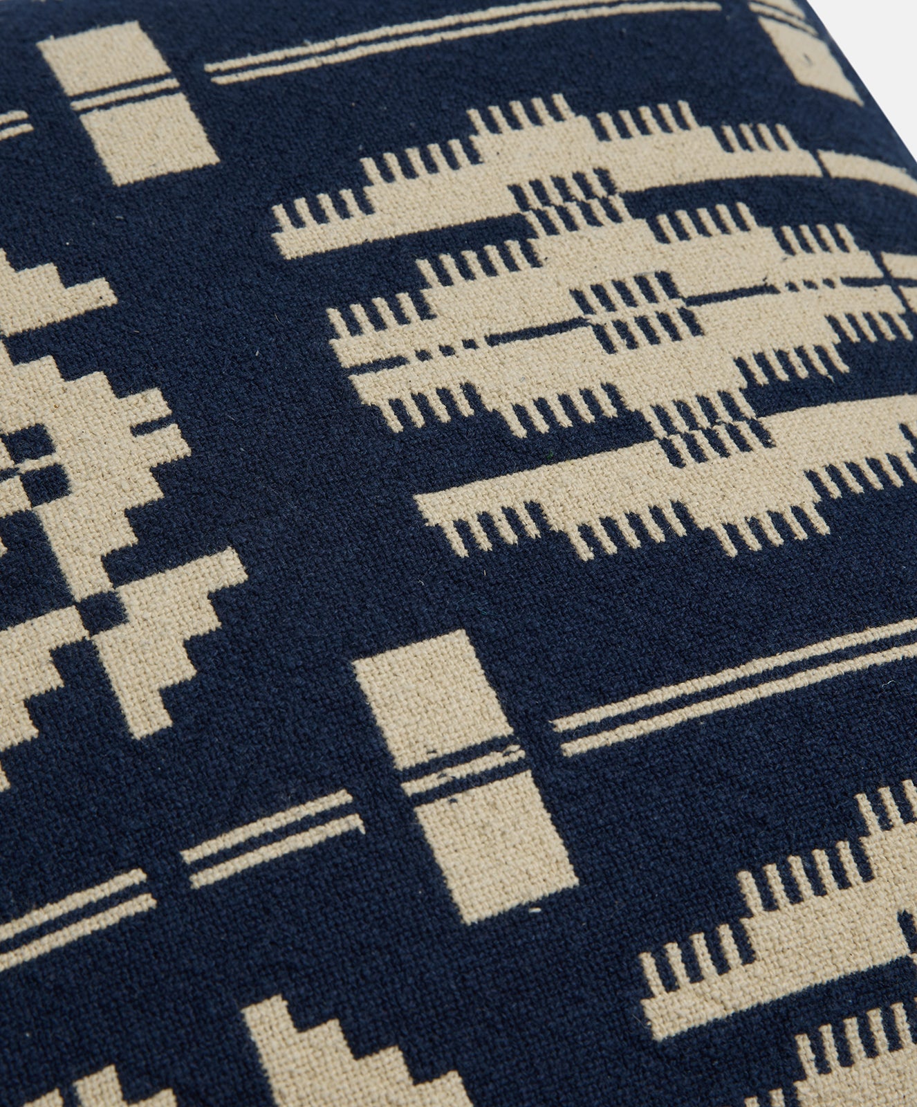 Lands Heritage Weave Cushion Cover | Navy