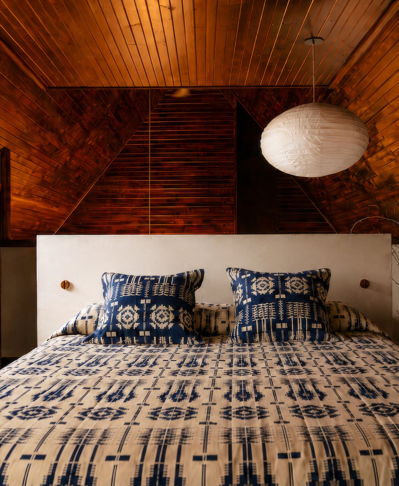 Lands Heritage Weave Cushion Cover | Navy