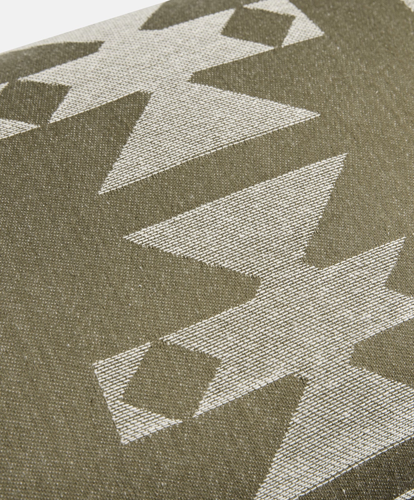 Forest Trail Rectangle Cushion | Dark Olive