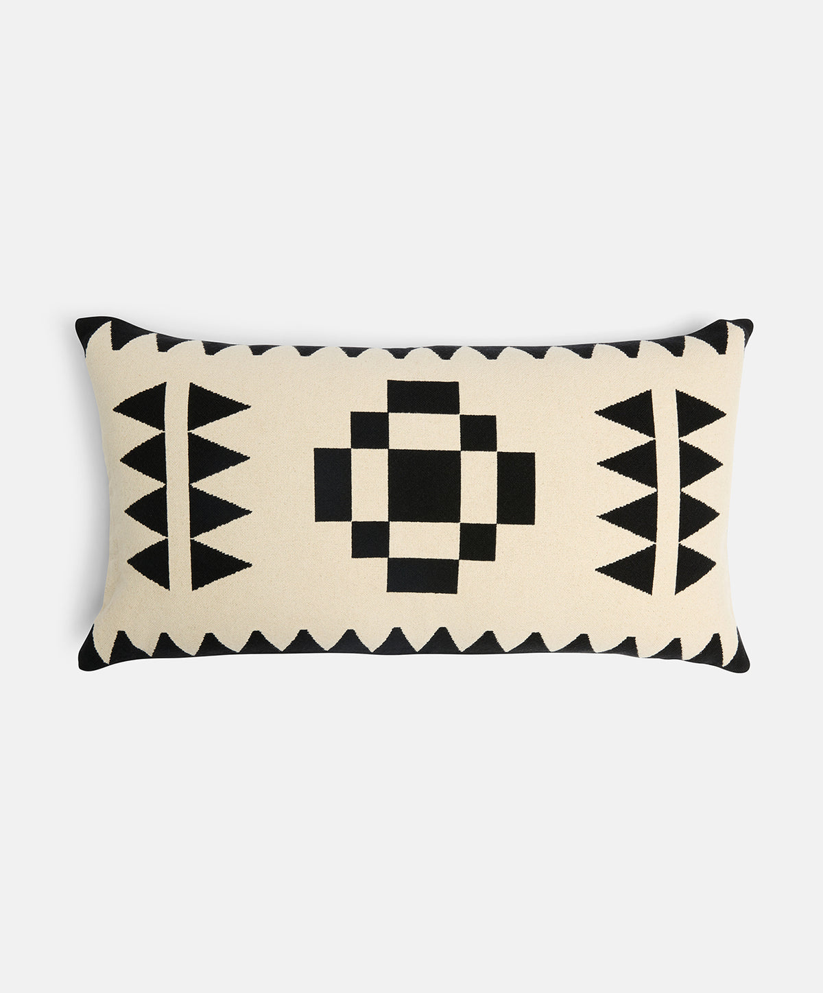 Cradle Mountain Cushion Cover | Natural/Black | 85*45
