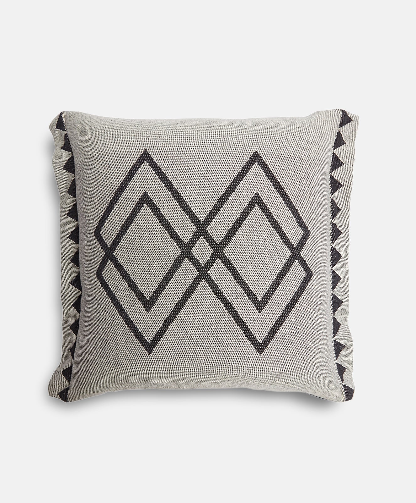 Dawn Ranger Cushion | Oat & Black