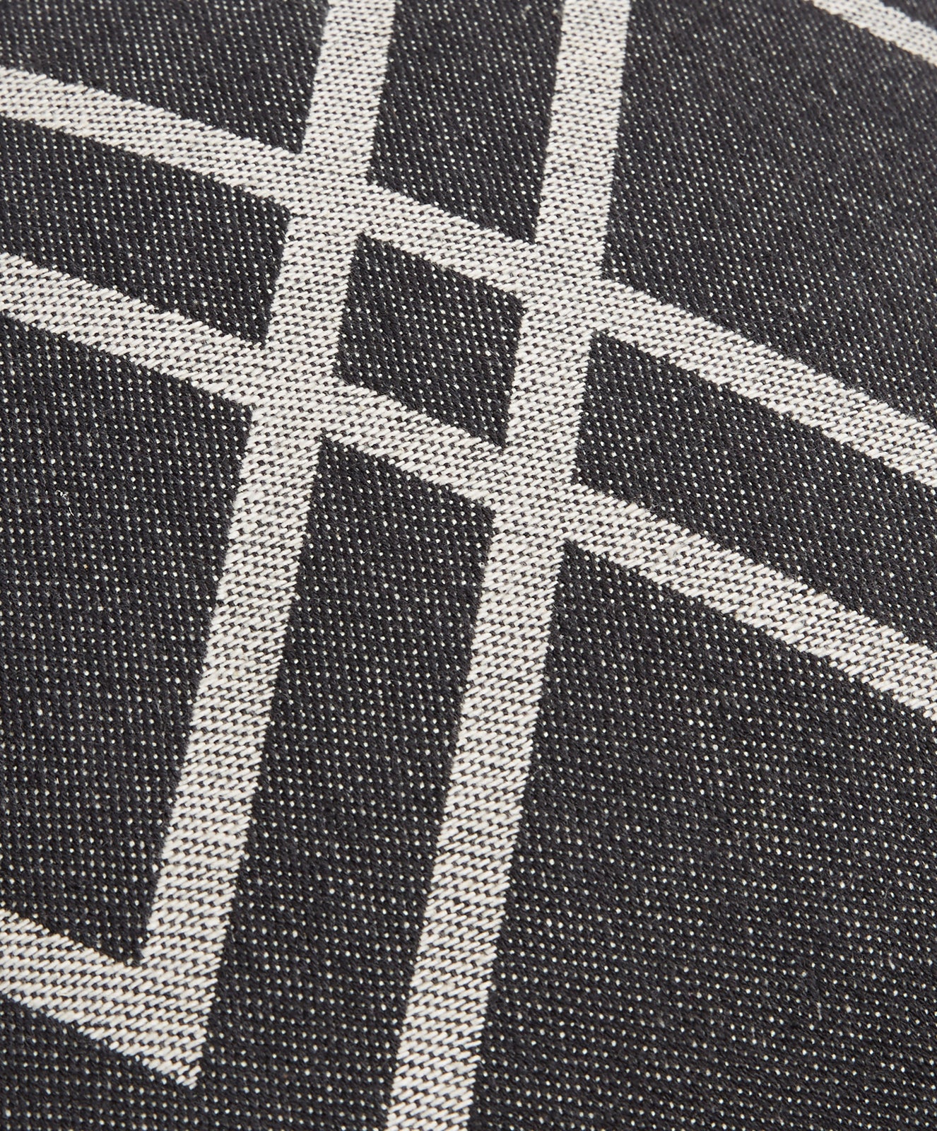 Dawn Ranger Cushion | Oat & Black