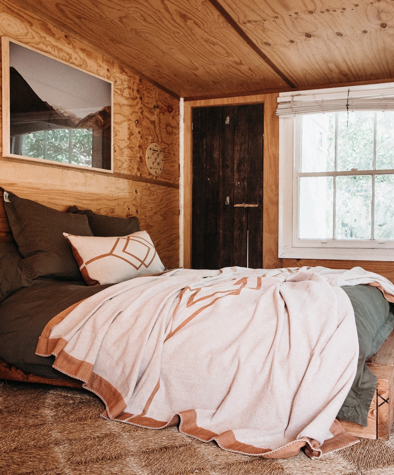 Dawn Ranger Blanket | Tan/Oat | Super King