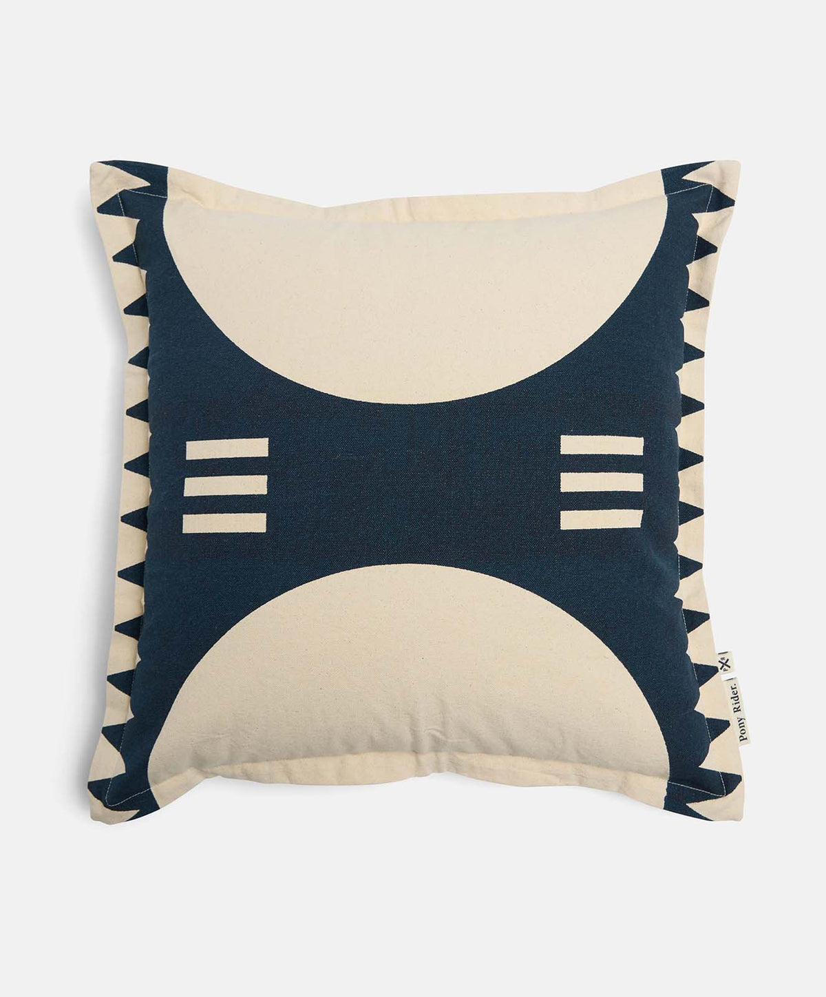 Earthed Moon Cushion Cover | Navy | 45*45