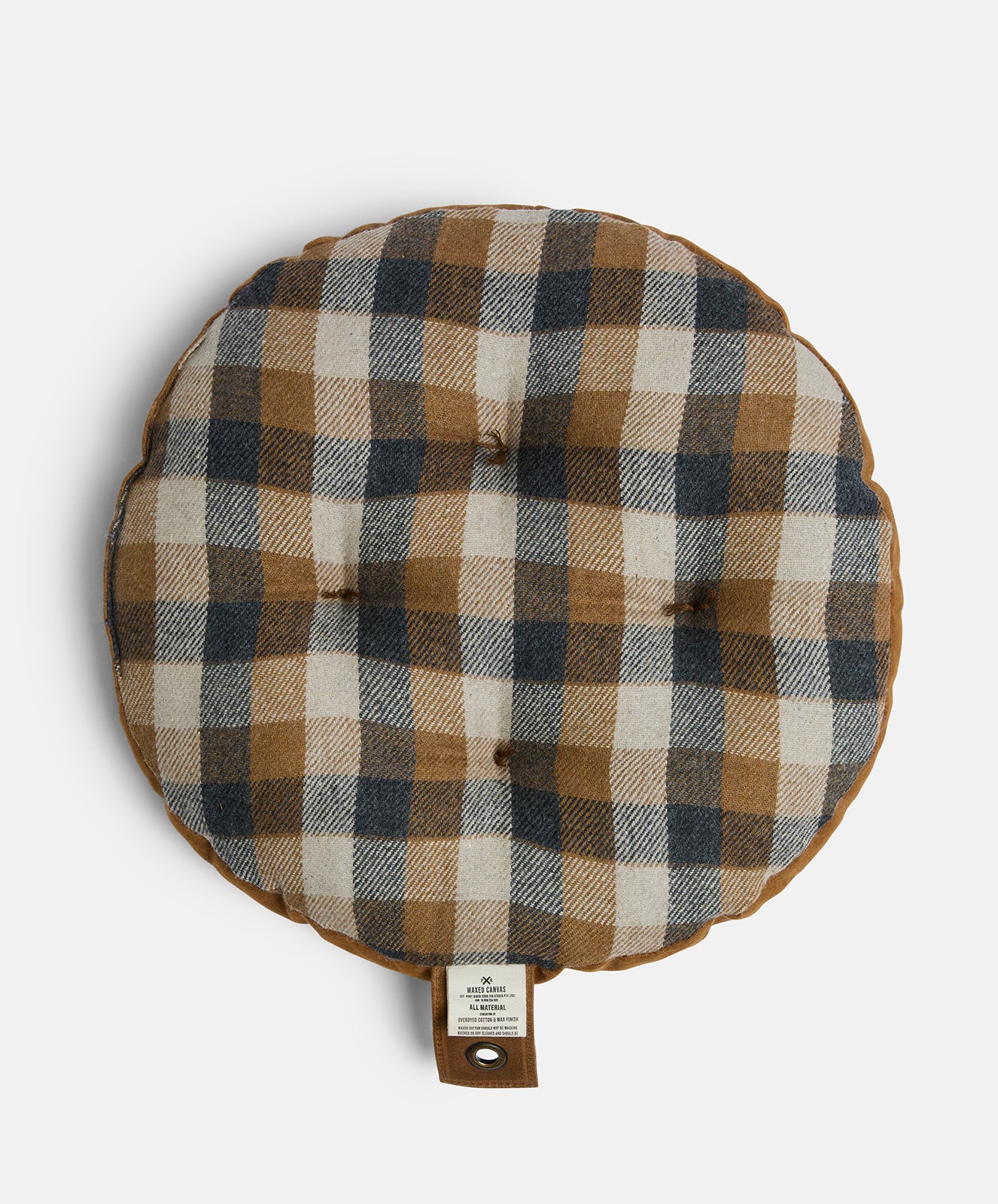 Day Tripper Outdoor Seat Cushion | Waxed Spice & Flannel