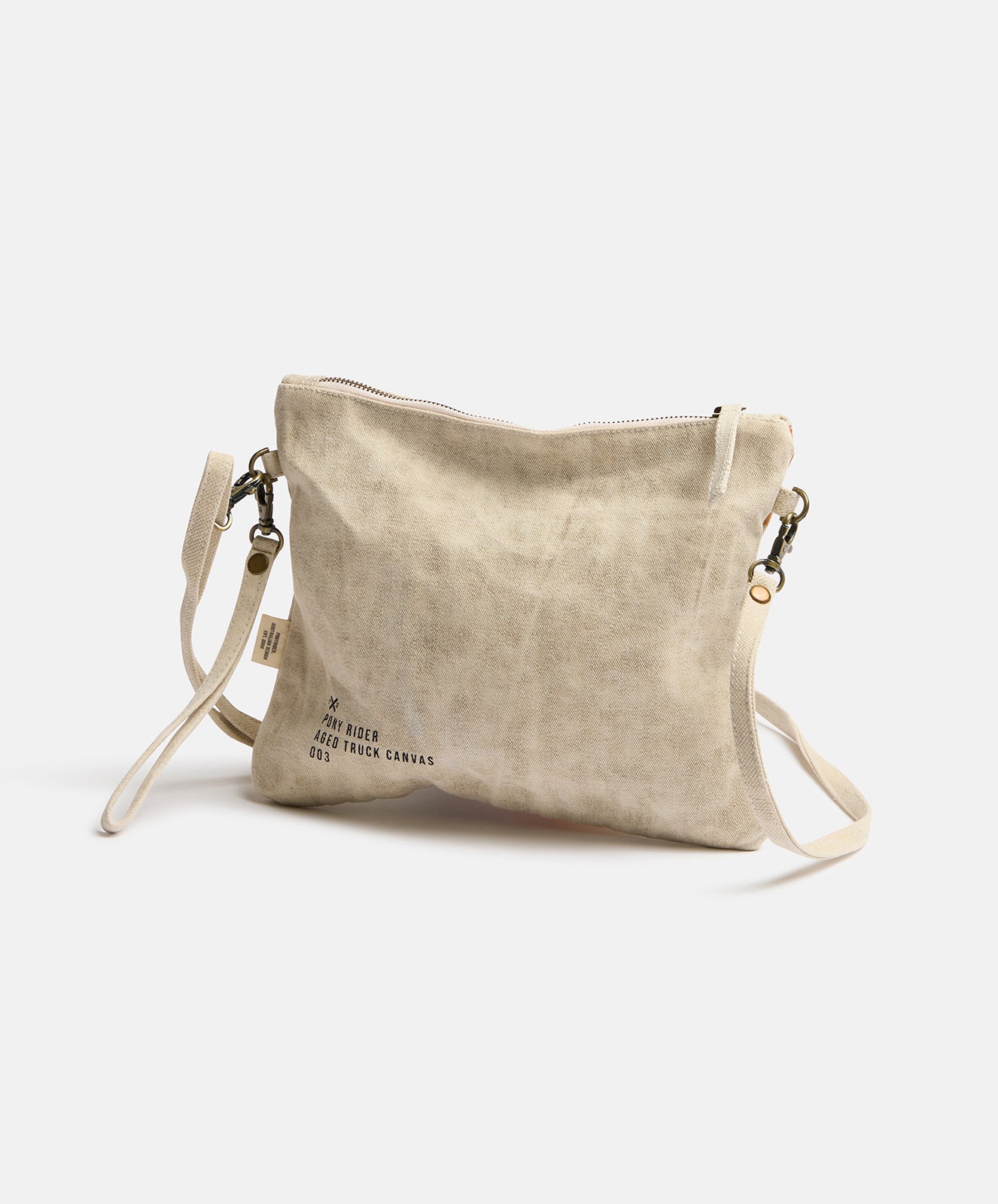 Ground Up Clutch Bag | Natural Stripe