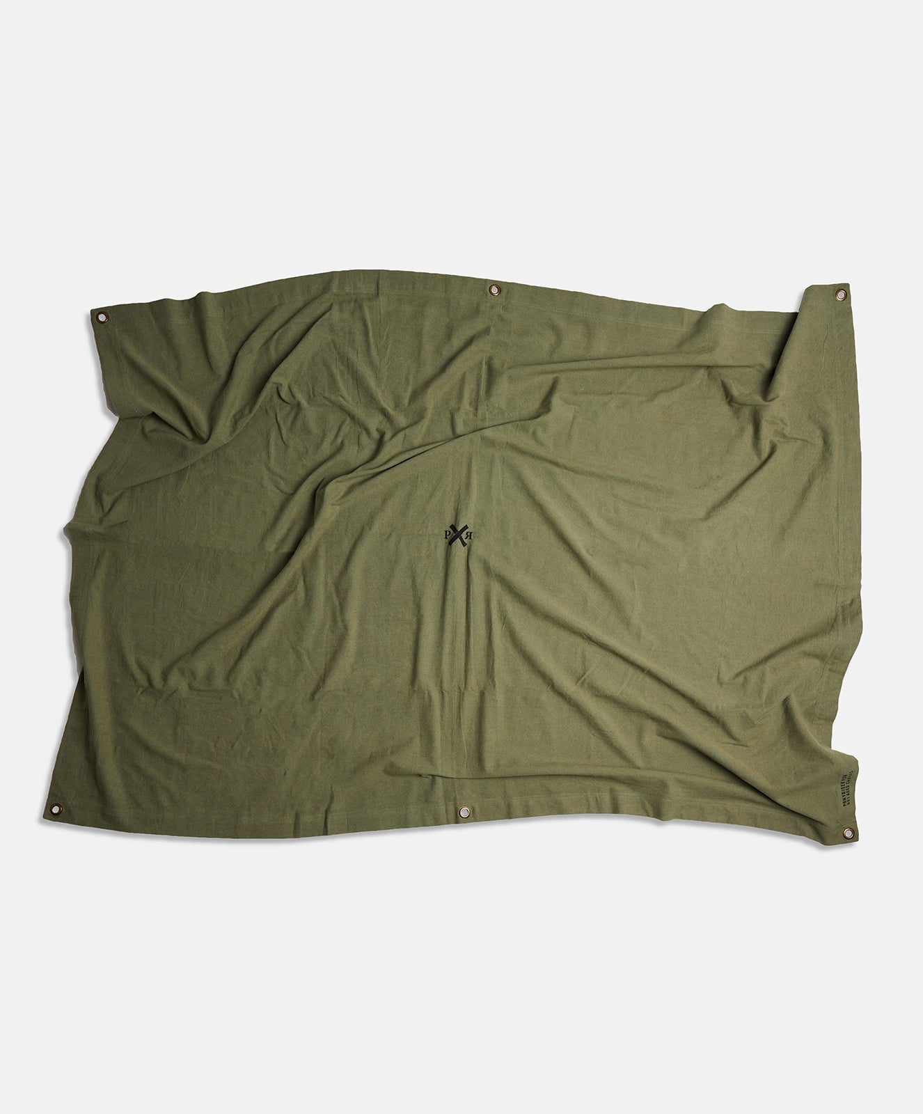 Highlander Canvas Throw | Olive Green