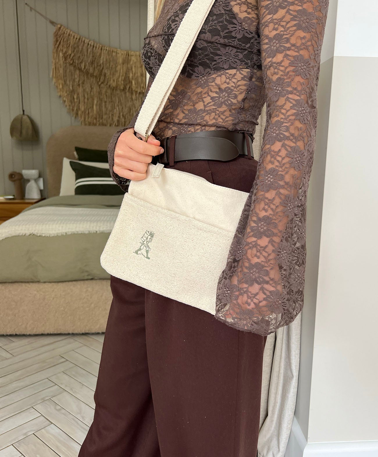 Wanderer Clutch Bag | Natural