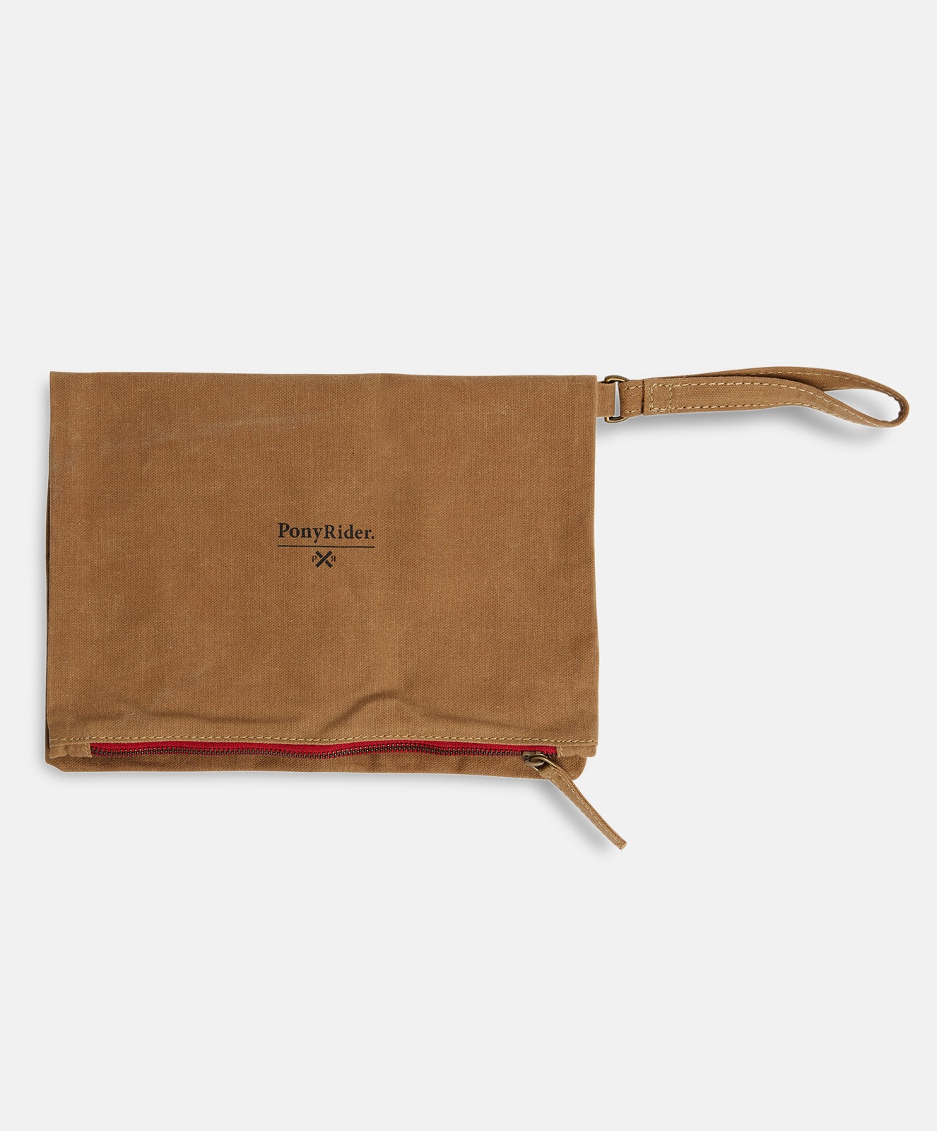 Market Clutch Bag | Waxed Clay