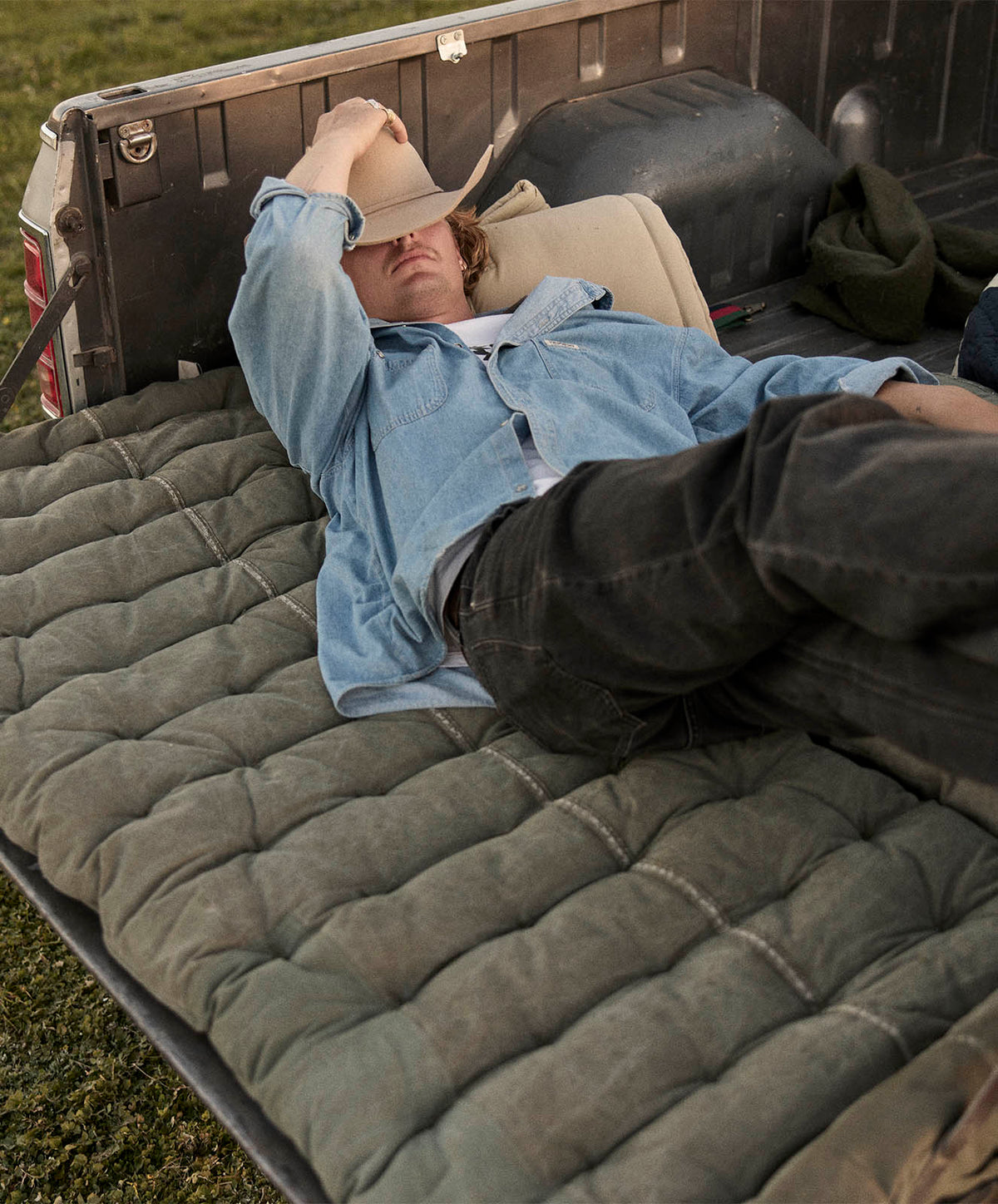 The Chill Out Futon Mattress | Recycled Khaki