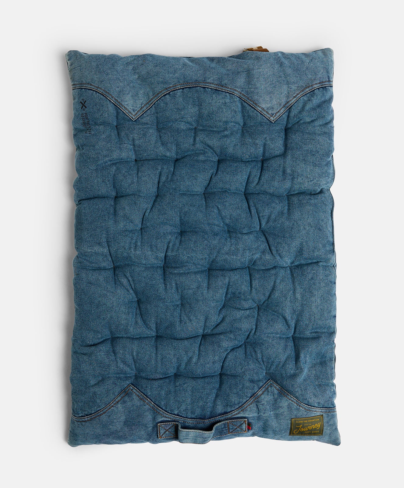 Outlaw Padded Cushion Floor Mat / Mediation Mat | Denim