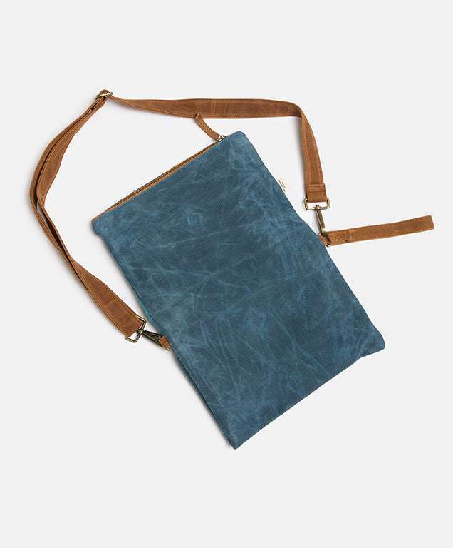 Market Clutch Bag | Blue