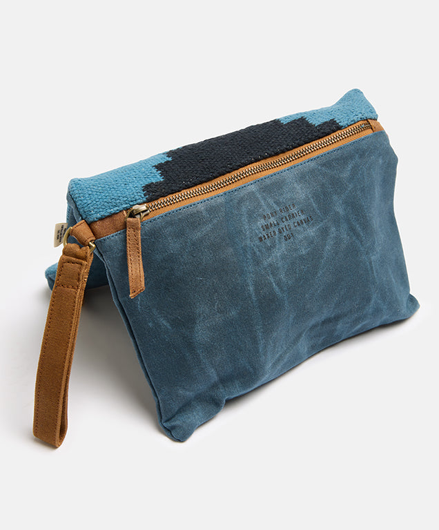 Market Clutch Bag | Blue