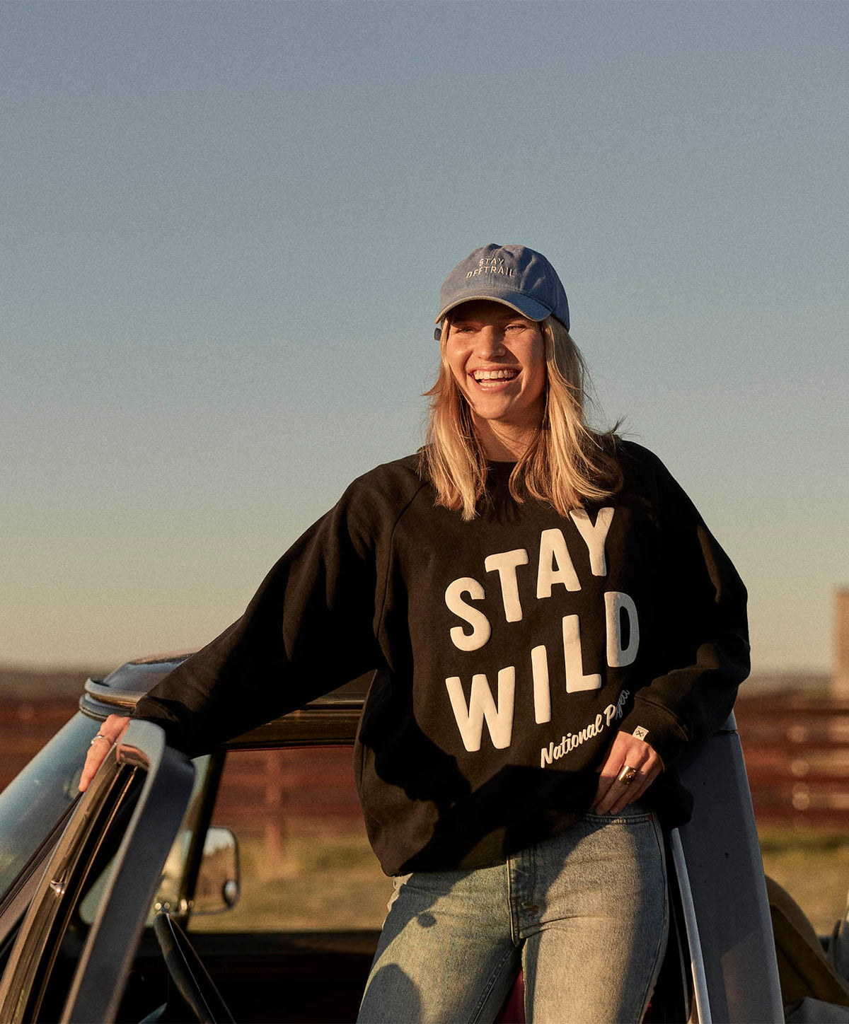 Stay Wild Crew Jumper