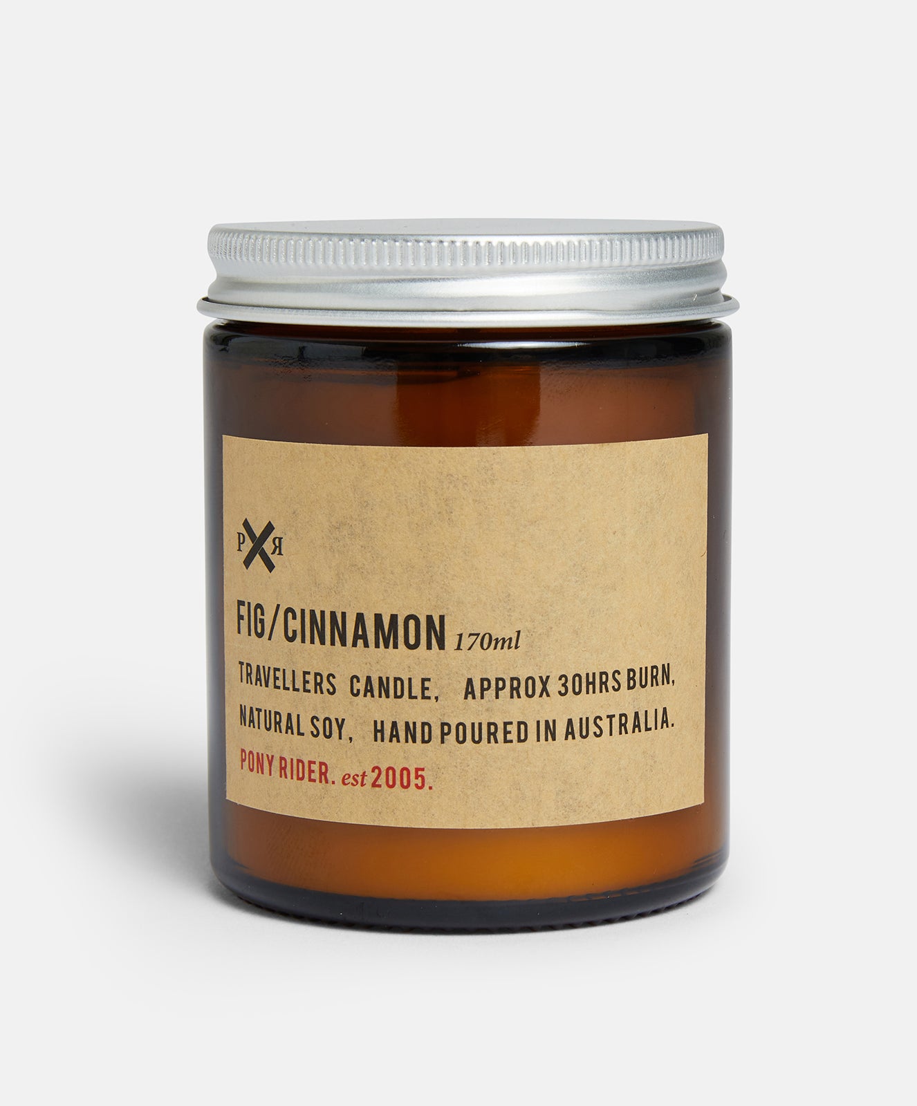 Pony Rider Candle | Fig & Cinnamon | 170ml