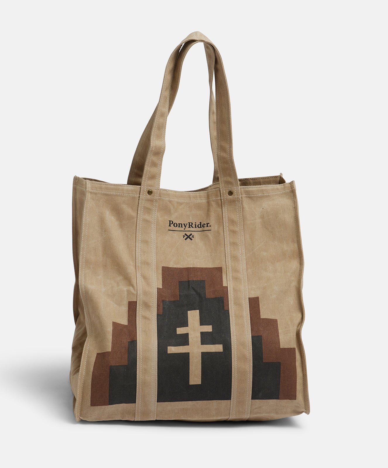 Market Canvas Tote Bag | Mountain