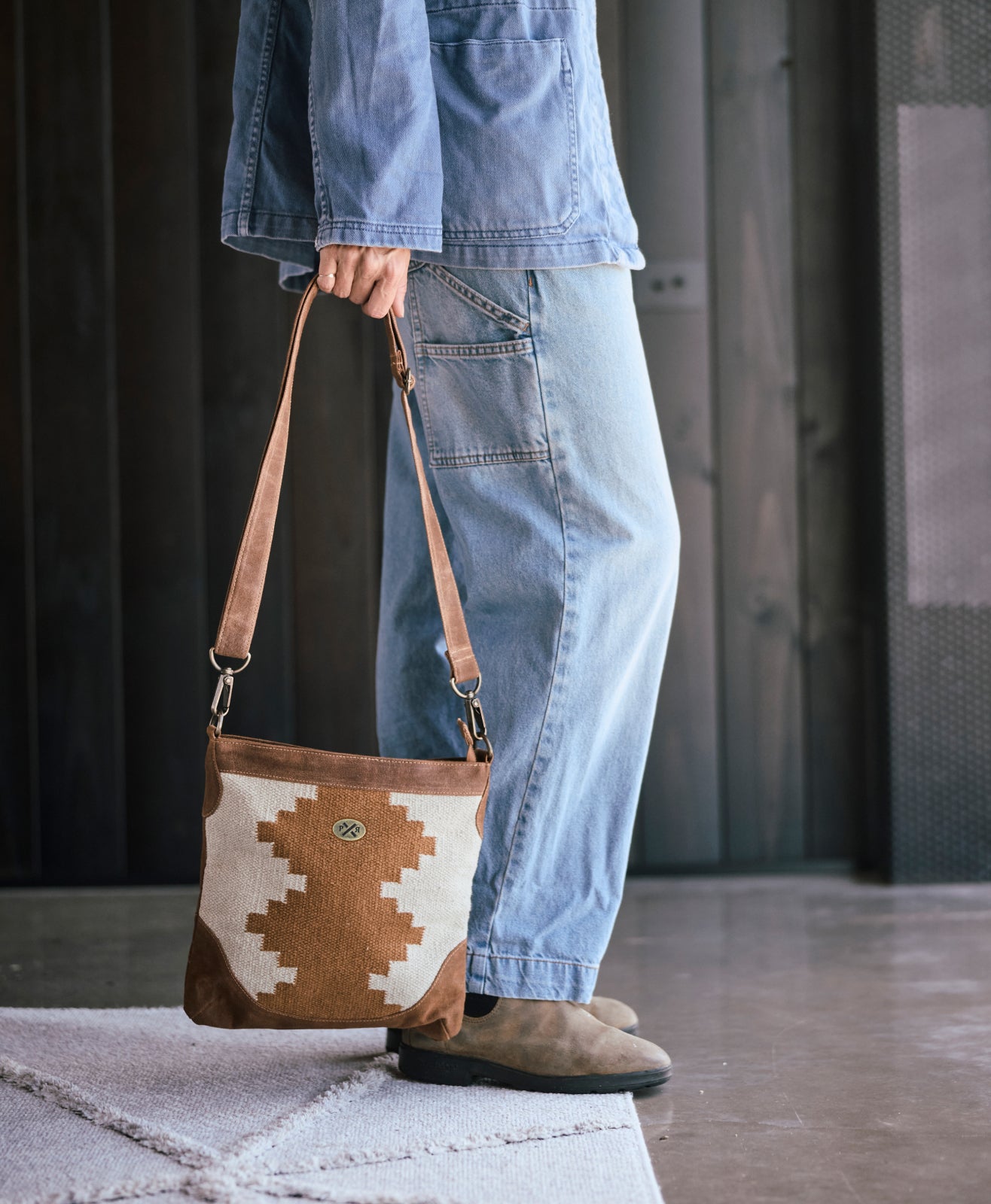 Sierra Satchel Bag | Durrie Weave
