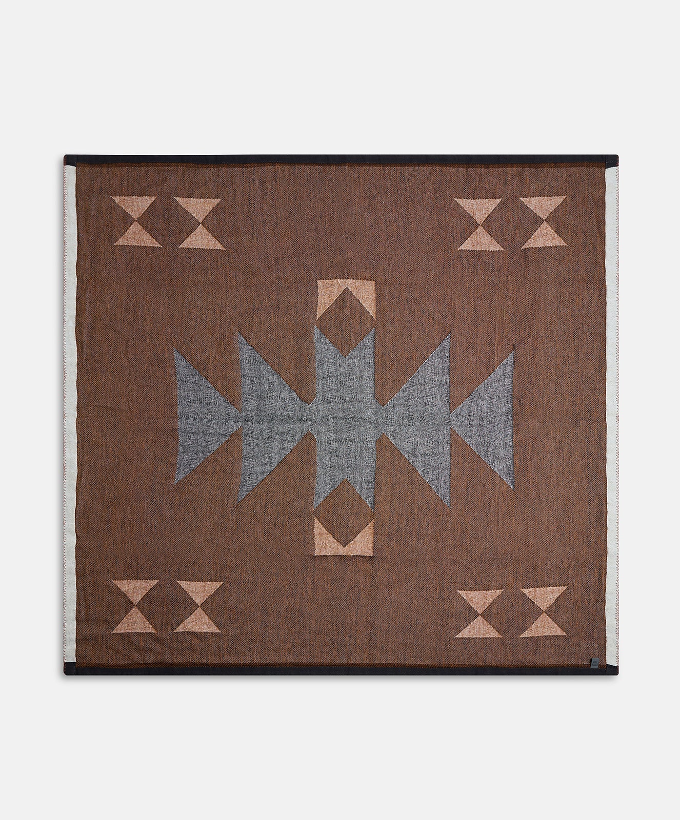 Rocky Peaks Throw | Natural