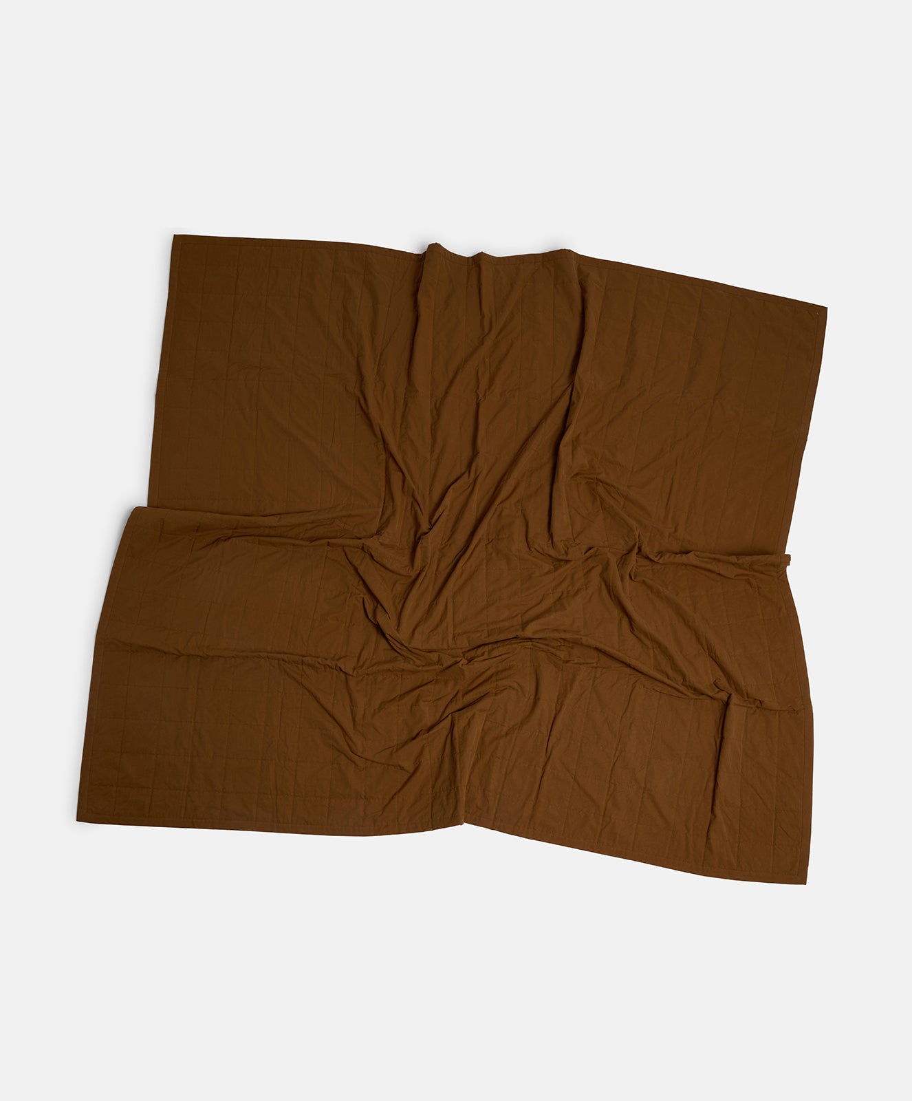 Organic Heritage Threads Reversible Quilt I Toffee