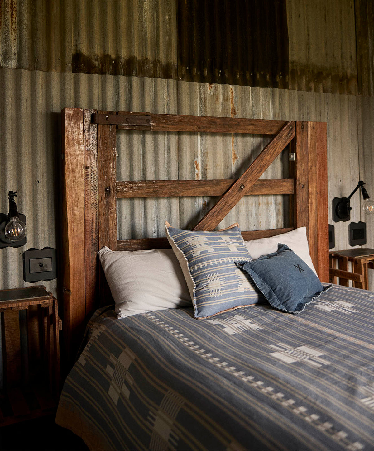 Kindred Folk Blanket | Dusty Blue | 260*240 - PRE SALE
