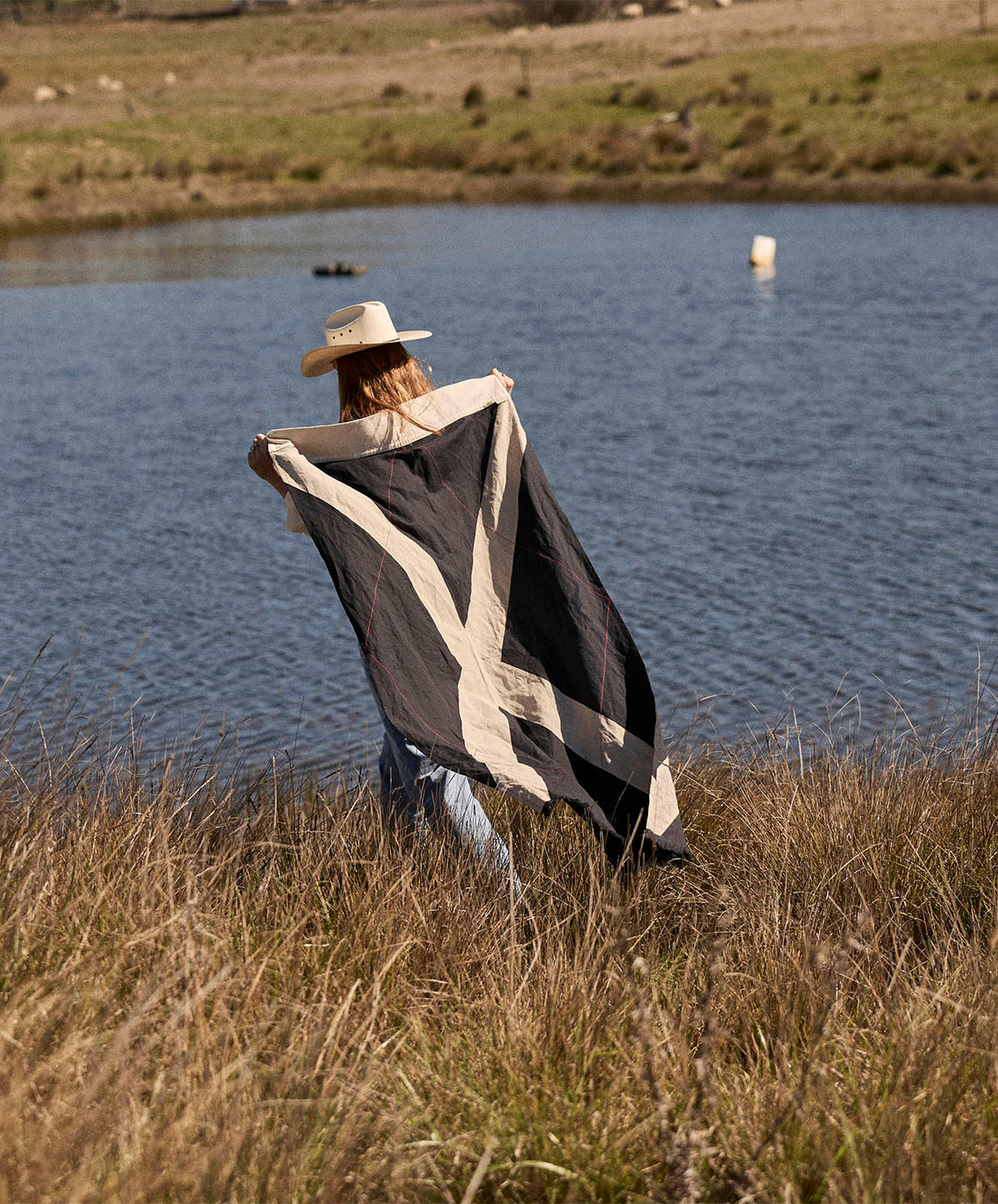 Outpost Wall Banner | Cotton-Linen Adventure Flag