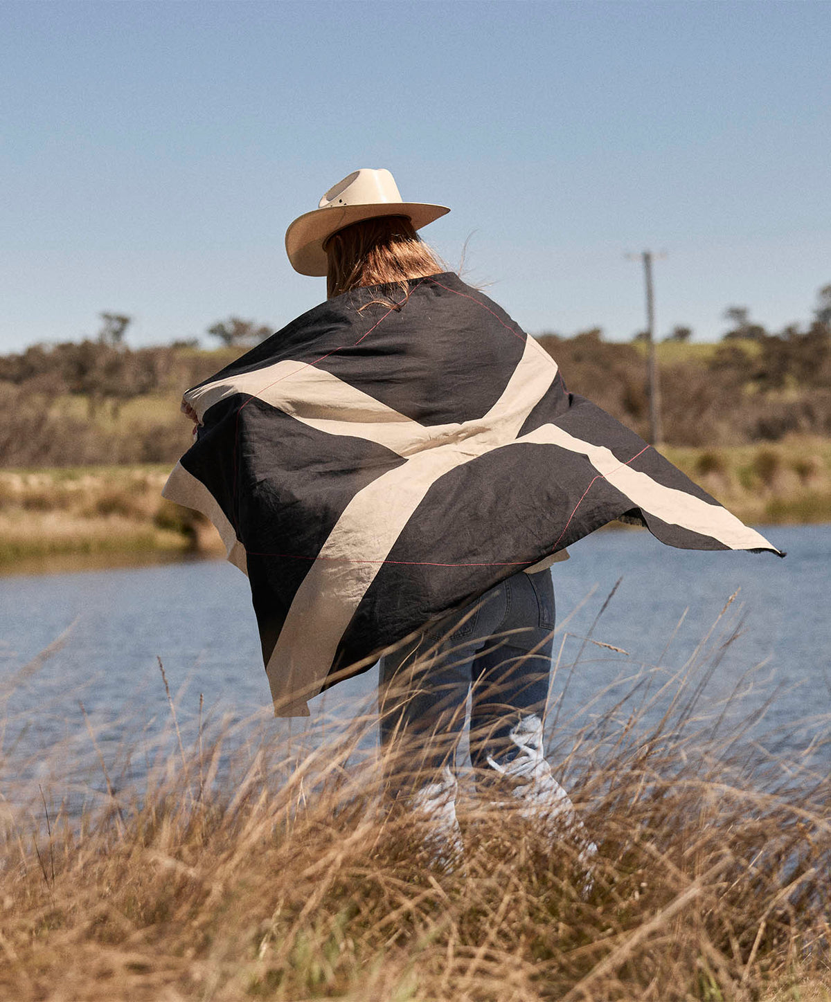 Outpost Wall Banner | Cotton-Linen Adventure Flag