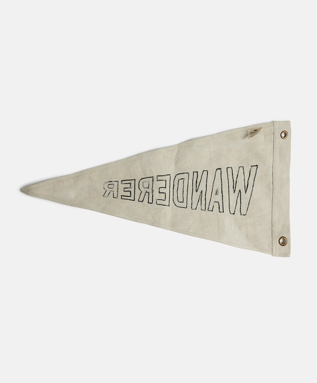 Wanderer Flag | Upcycled | Natural