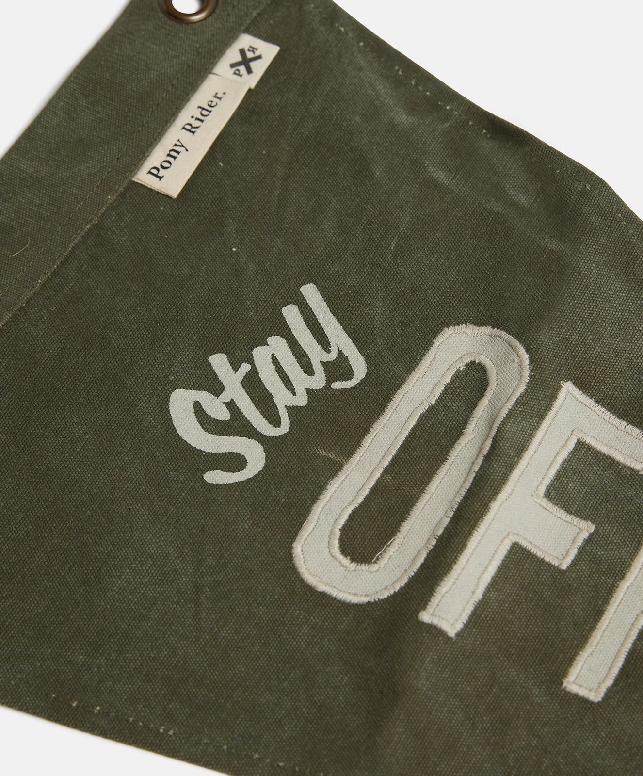 Off Trail Flag Wall Banner I Duffle Green