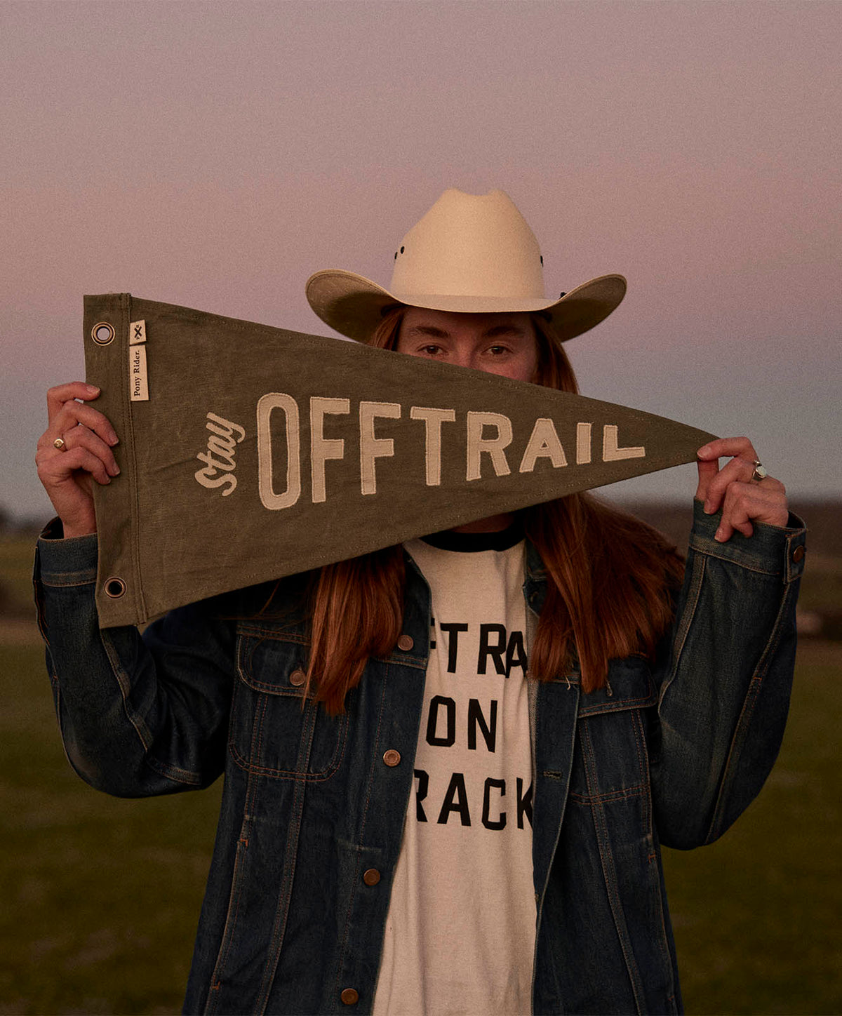 Off Trail Flag Wall Banner I Duffle Green
