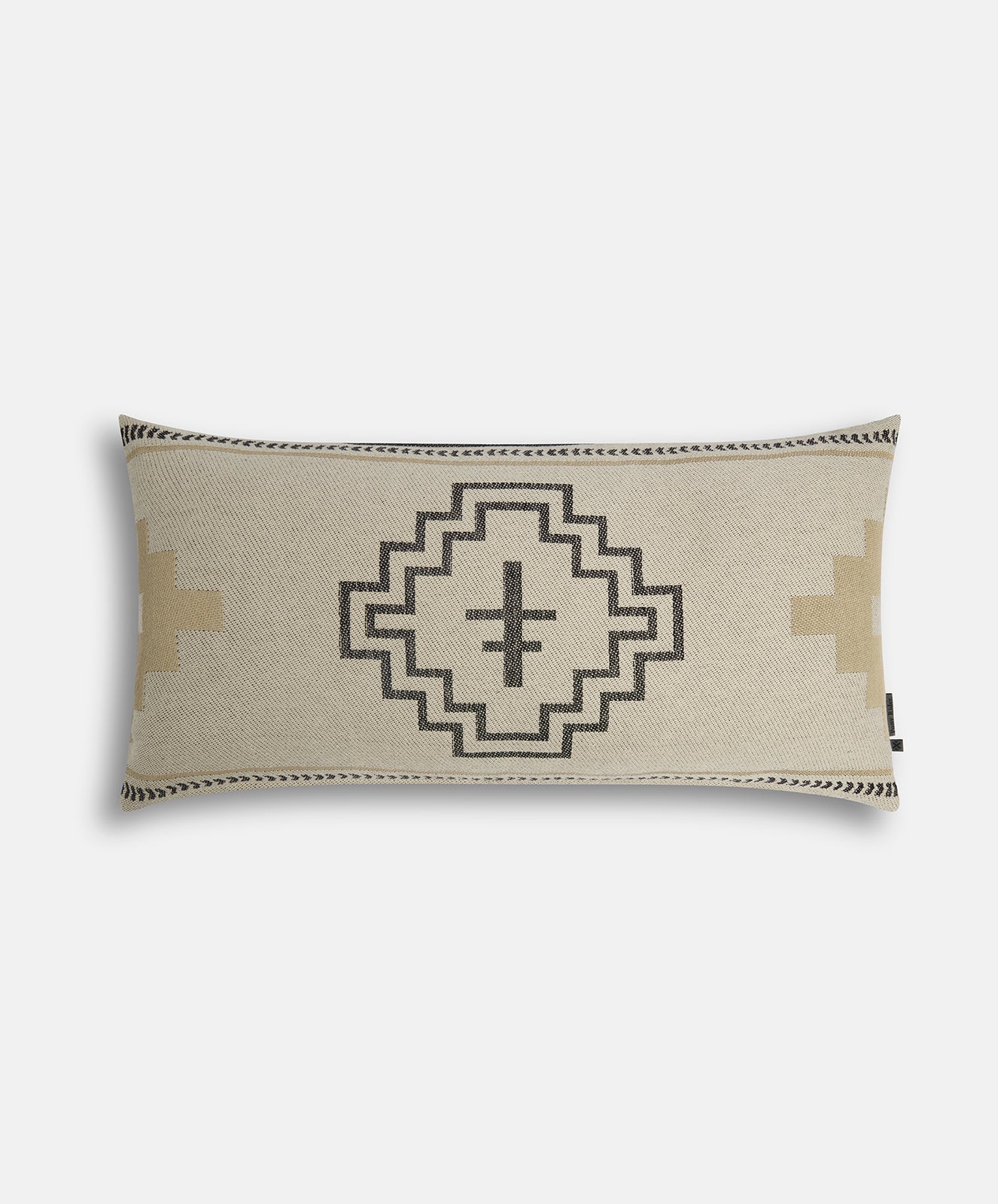 Tree Totem Rectangle Cushion | Cream