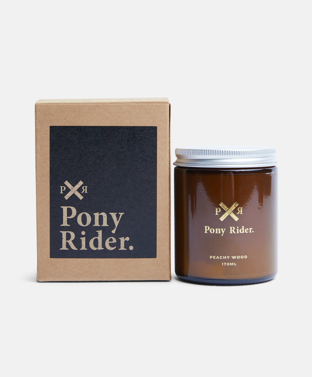 Pony Rider Candle | Peachy Wood