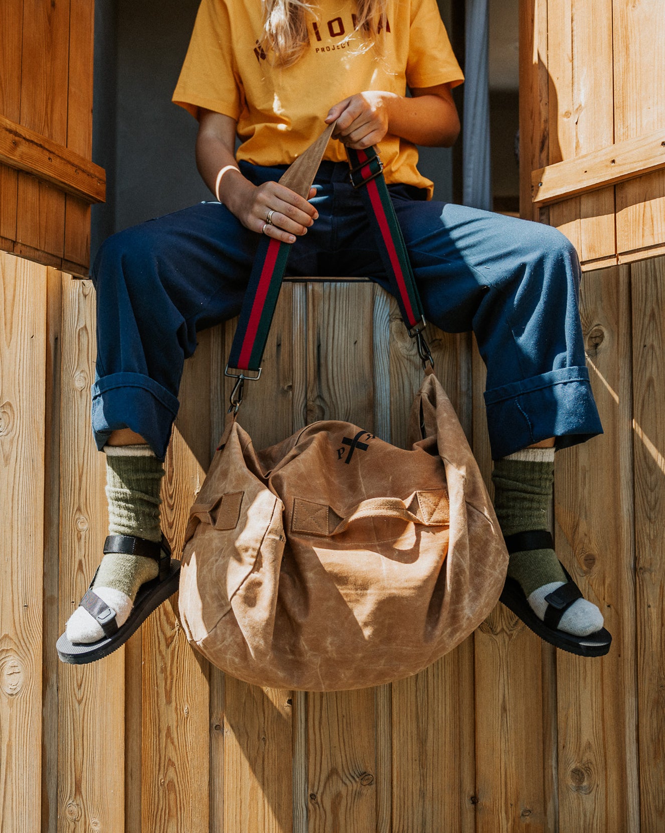 Slow Road Duffle Bag | Golden Tan