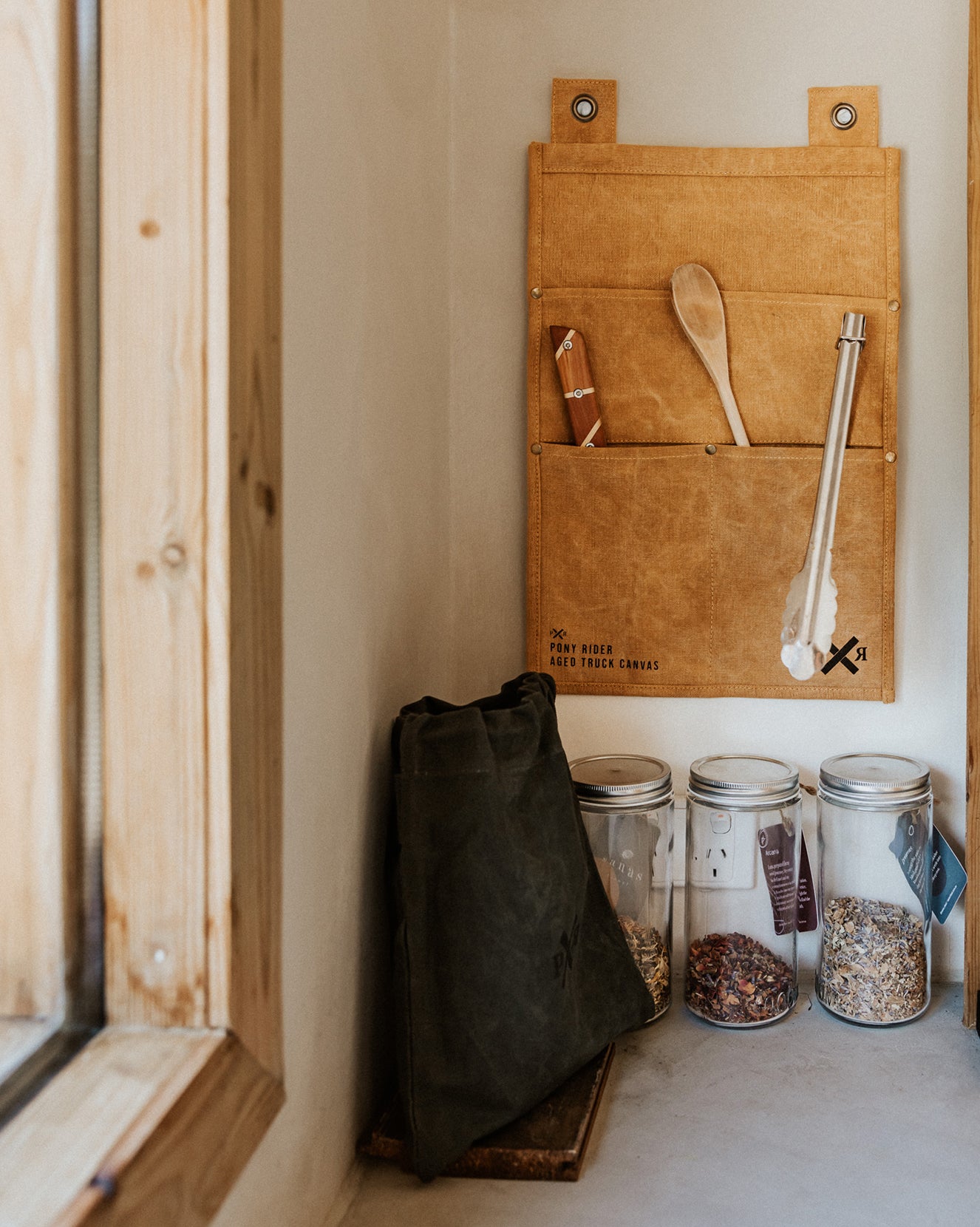 Field Tripper Organiser | Clay | Up-cycled