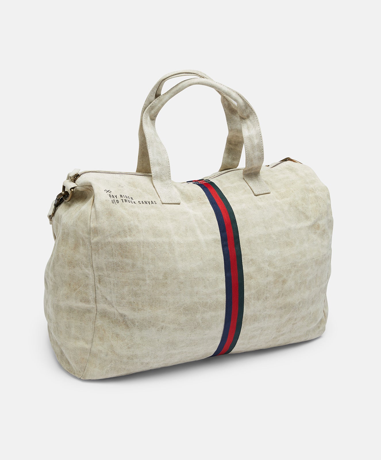 Escapee Canvas Overnight Bag | Upcycled | Natural