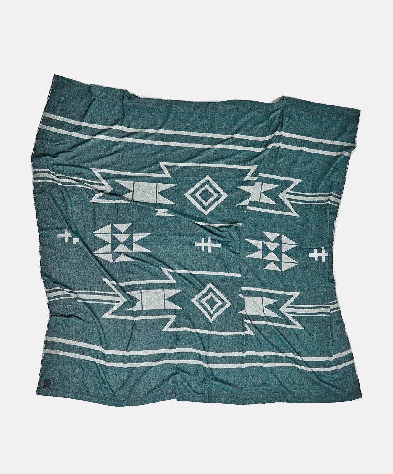 Forest Song Bed Blanket | Sea Moss | Super King