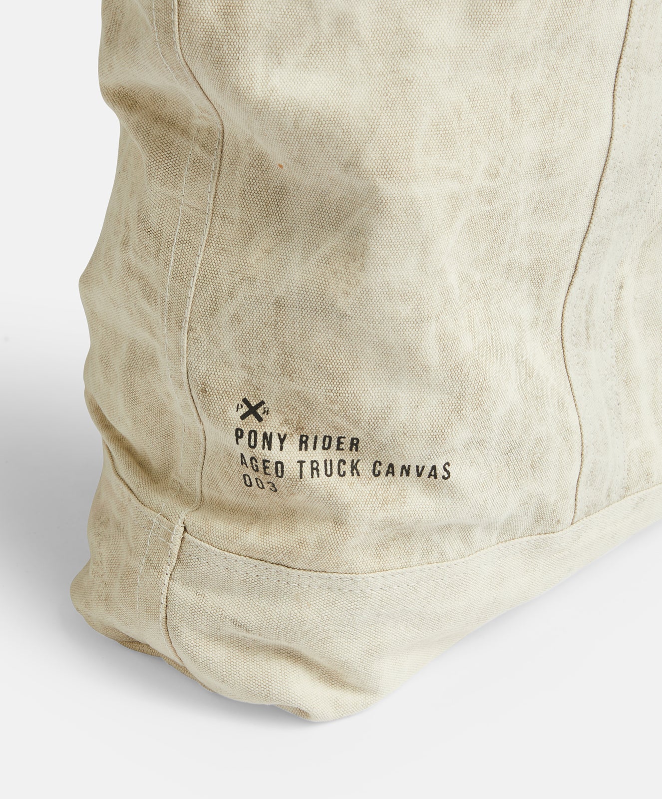 Hiked Up Market Bag | Natural Upcycled Canvas