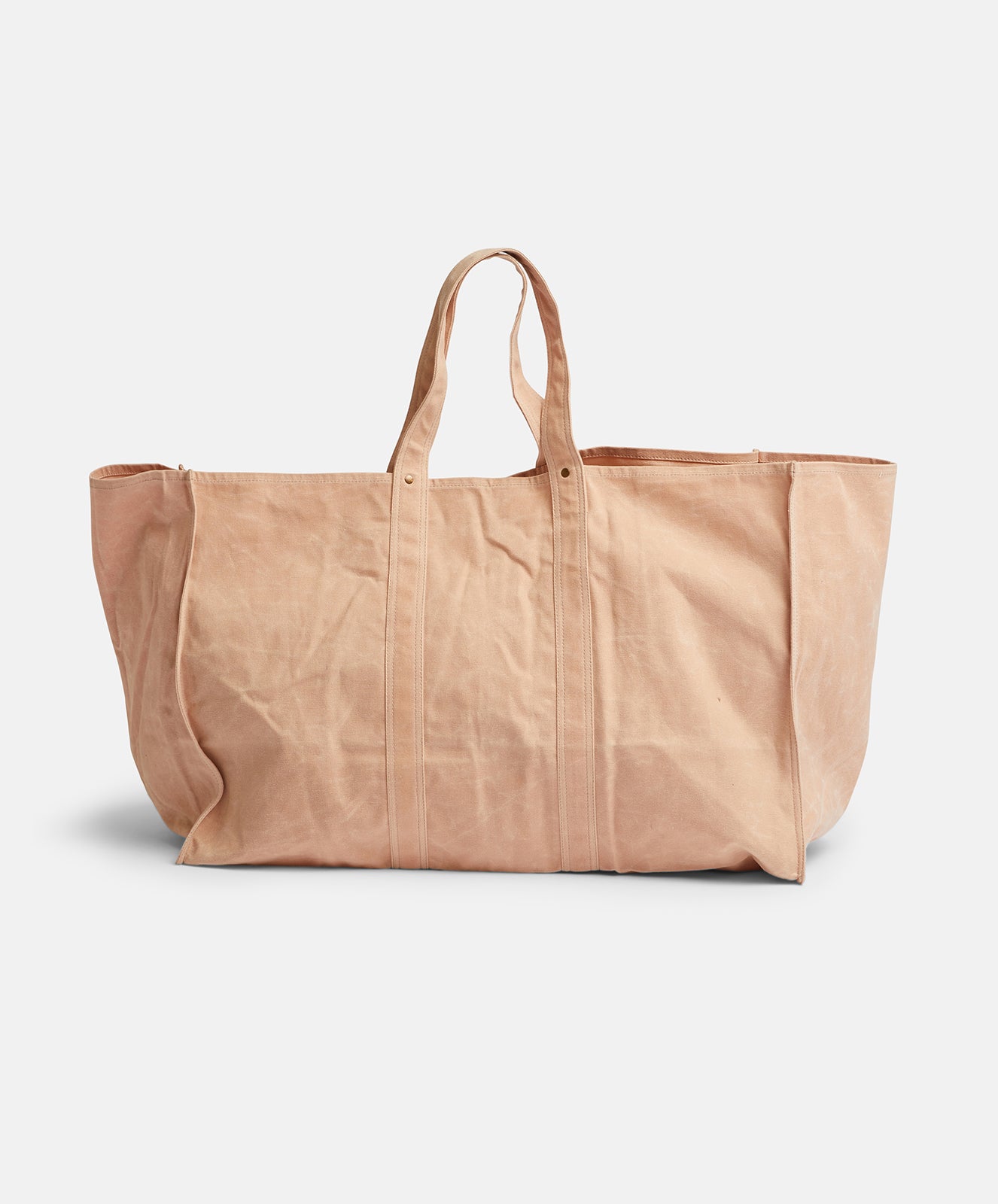 Market Carry All Canvas Tote Bag | Dusty Pink