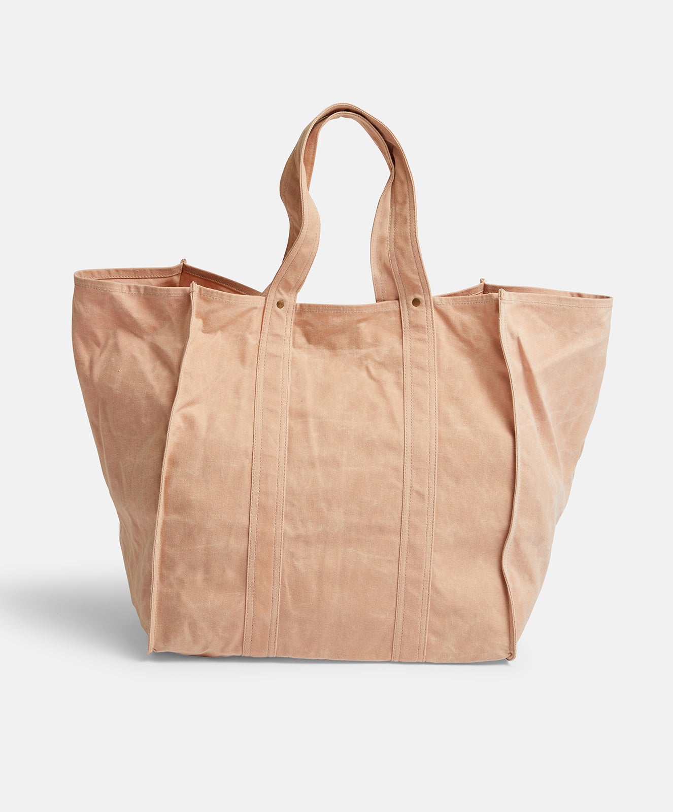Market Canvas Tote Bag | Dusty Pink