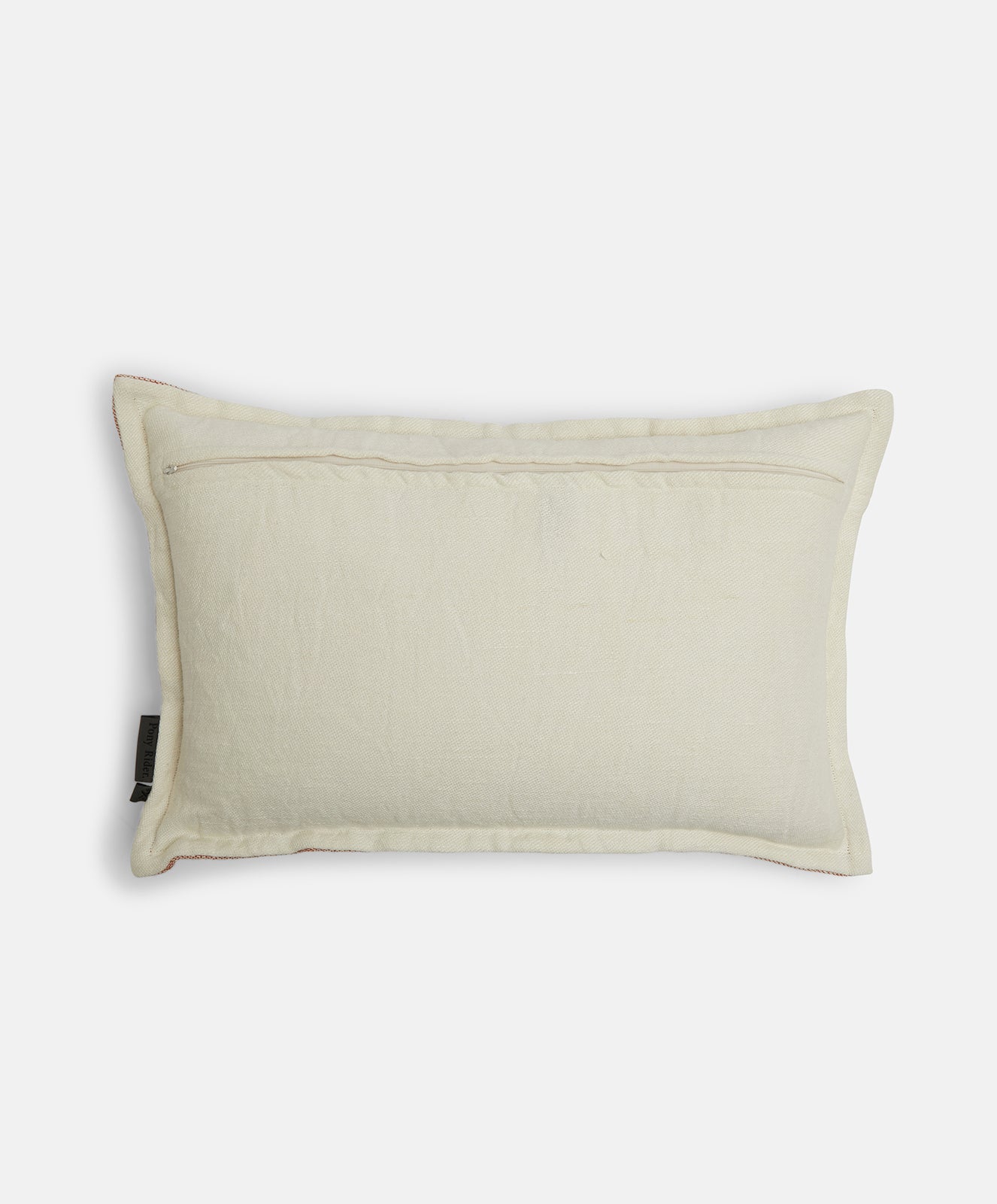 Lil Mya Linen Cushion | Rectangle | Rust/Natural