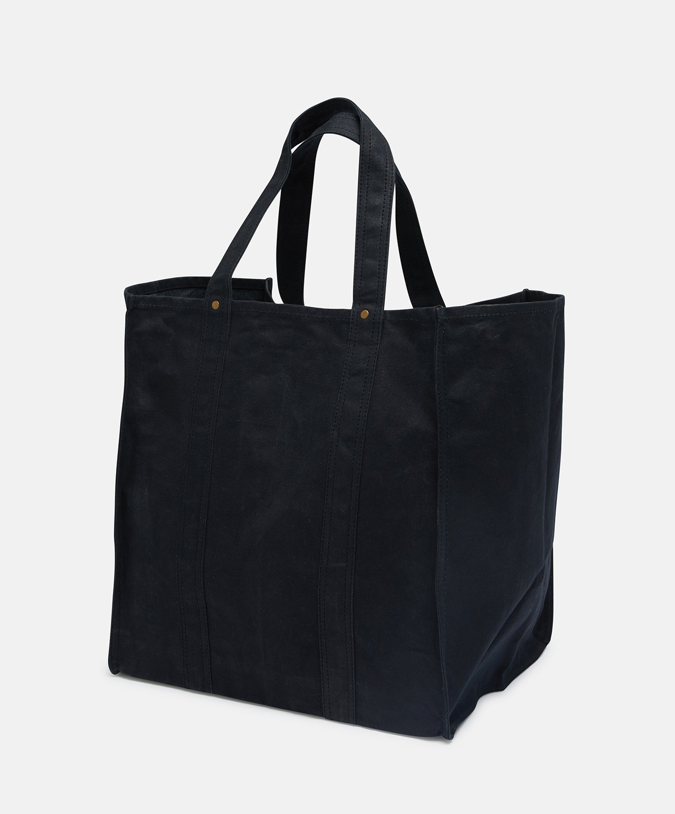 Market Canvas Tote Bag | Black